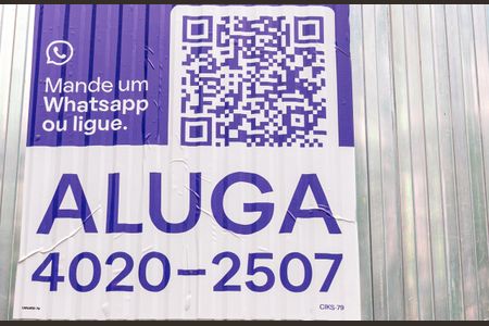 Casa para alugar com 30m², 1 quarto e sem vagaPlaca instalada em 08-01-2026 com o código CIKS-79