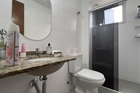 Apartamento à venda com 90m², 3 quartos e 2 vagasBanheiro da Suíte