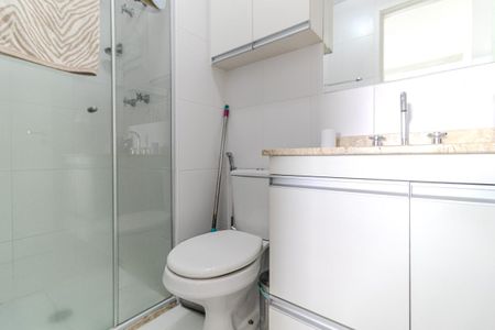 Banheiro da Suíte de apartamento para alugar com 1 quarto, 36m² em Campos Elíseos, São Paulo