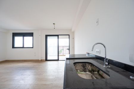 Studio à venda com 38m², 1 quarto e sem vagaCozinha