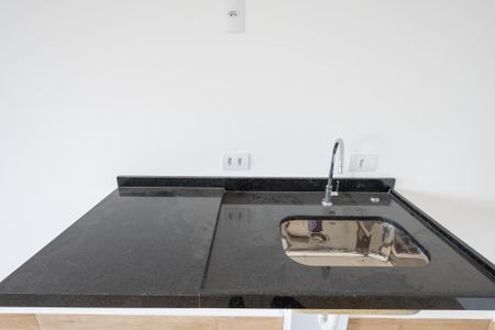 Studio à venda com 38m², 1 quarto e sem vagaCozinha