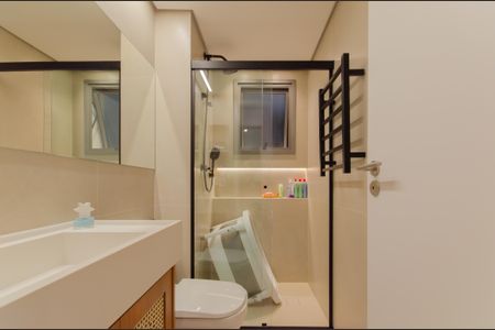 Apartamento à venda com 128m², 3 quartos e 2 vagasBanheiro da Suíte 2