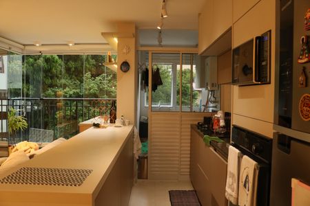 Apartamento à venda com 60m², 1 quarto e 1 vagaCozinha