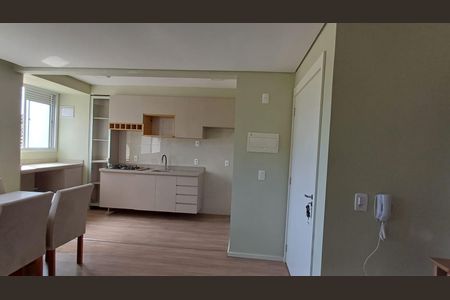Sala/Cozinha de apartamento à venda com 2 quartos, 50m² em Sarandi, Porto Alegre