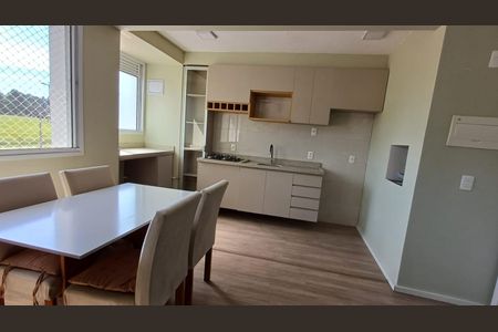 Sala/Cozinha de apartamento à venda com 2 quartos, 50m² em Sarandi, Porto Alegre