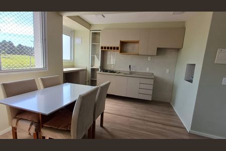 Sala/Cozinha de apartamento à venda com 2 quartos, 50m² em Sarandi, Porto Alegre