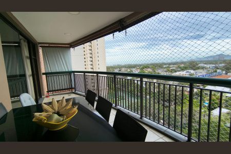 Varanda  de apartamento para alugar com 2 quartos, 100m² em Barra da Tijuca, Rio de Janeiro