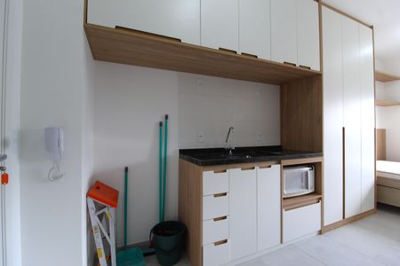 Studio à venda com 25m², 1 quarto e sem vagaCozinha e Área de Serviço