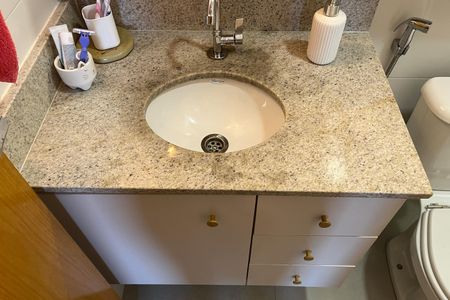 Apartamento para alugar com 55m², 2 quartos e 1 vagaBanheiro da Suíte