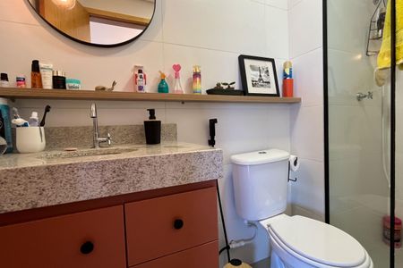 Apartamento para alugar com 56m², 2 quartos e 1 vaga Apartamento para alugar com 56m², 2 quartos e 1 vagaBanheiro Social