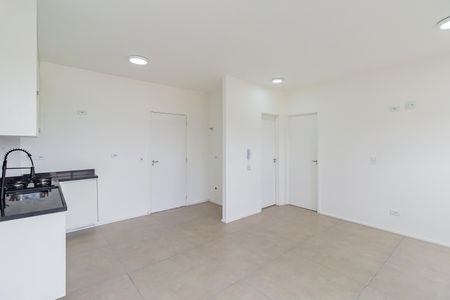 Sala/Cozinha de apartamento para alugar com 1 quarto, 42m² em Jardim Casablanca, São Paulo