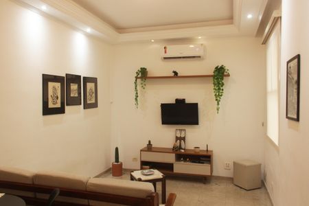 Sala de apartamento para alugar com 1 quarto, 42m² em José Menino, Santos