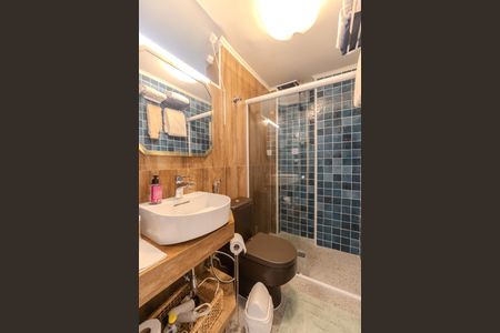 Banheiro de apartamento à venda com 1 quarto, 32m² em Bela Vista, São Paulo