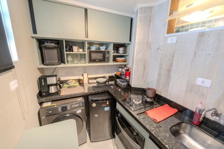 Studio à venda com 32m², 1 quarto e 1 vagaCozinha