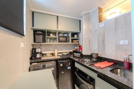 Studio à venda com 32m², 1 quarto e 1 vagaCozinha