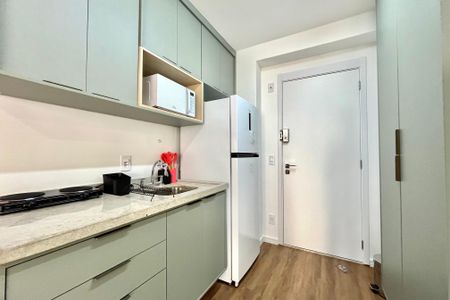 Studio para alugar com 25m², 1 quarto e sem vagaCozinha