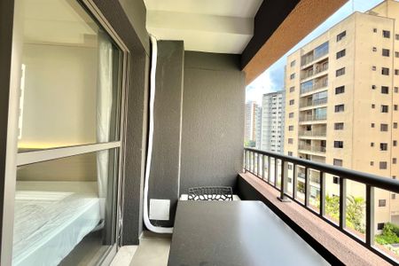 Varanda de kitnet/studio para alugar com 1 quarto, 25m² em Vila Mascote, São Paulo