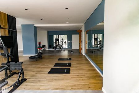 Área comum - Academia de apartamento para alugar com 3 quartos, 74m² em Vila Andrade, São Paulo