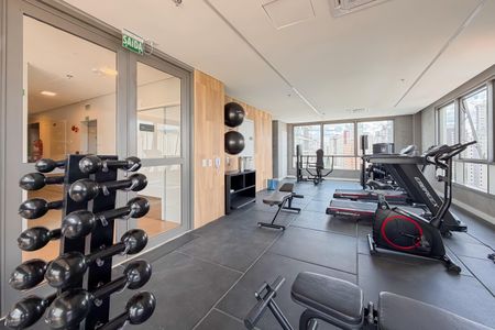 Studio à venda com 28m², 1 quarto e sem vagaAcademia