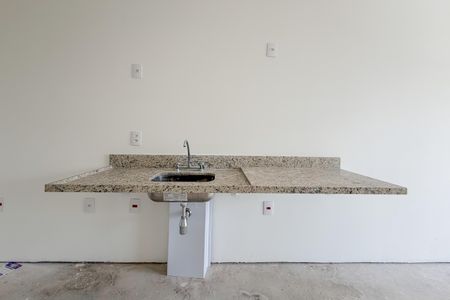 Studio à venda com 28m², 1 quarto e sem vagaCozinha e Área de Serviço