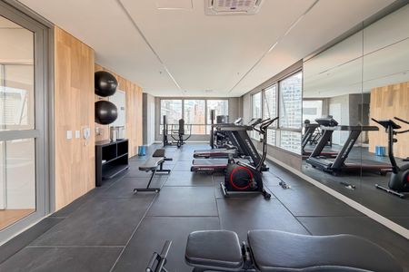 Studio à venda com 28m², 1 quarto e sem vagaAcademia