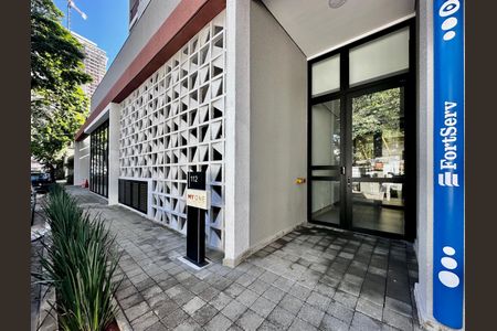 Studio à venda com 27m², 1 quarto e sem vagaFachada e portaria