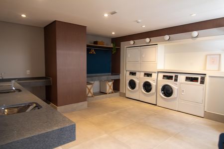 Studio à venda com 27m², 1 quarto e sem vagaÁrea comum - Lavanderia