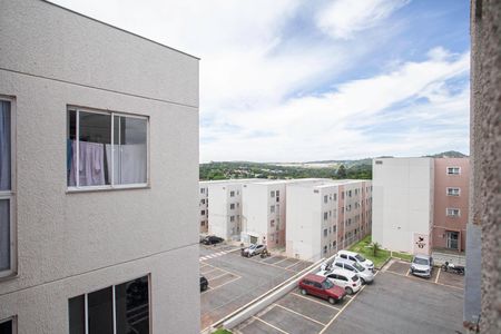 Sala - Vista de apartamento para alugar com 2 quartos, 43m² em Caiapos, Contagem