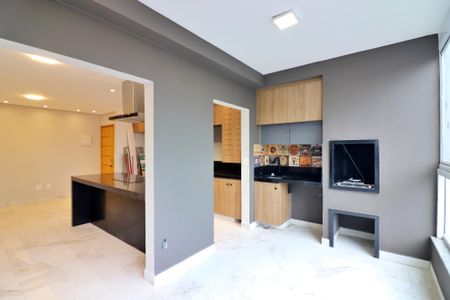 Varanda gourmet de apartamento para alugar com 3 quartos, 80m² em Vila Marlene, São Bernardo do Campo