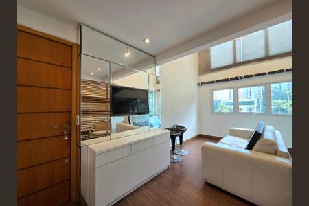 Apartamento à venda com 64m², 1 quarto e 2 vagasSala