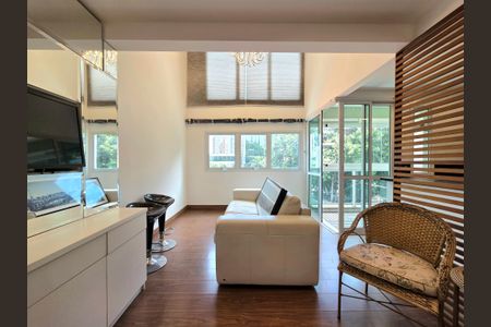 Apartamento à venda com 64m², 1 quarto e 2 vagasSala