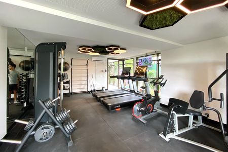 Área comum - Academia de apartamento para alugar com 2 quartos, 65m² em Funcionários, Belo Horizonte