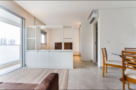 Sala de apartamento à venda com 1 quarto, 46m² em Chácara Santo Antônio, São Paulo