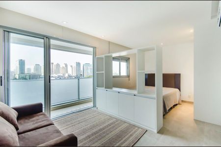 Sala de apartamento à venda com 1 quarto, 46m² em Chácara Santo Antônio, São Paulo