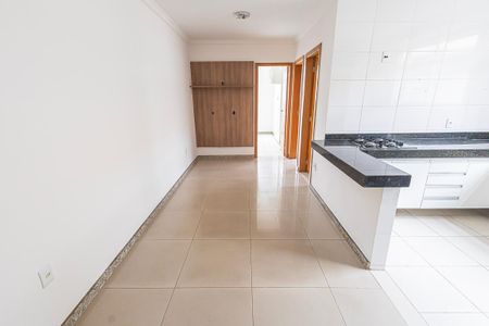 sala de apartamento à venda com 2 quartos, 44m² em Rio Branco, Belo Horizonte