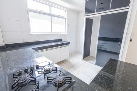 cozinha de apartamento à venda com 2 quartos, 44m² em Rio Branco, Belo Horizonte