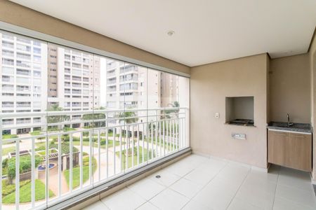 Varanda Gourmet de apartamento para alugar com 3 quartos, 92m² em Vila Augusta, Guarulhos