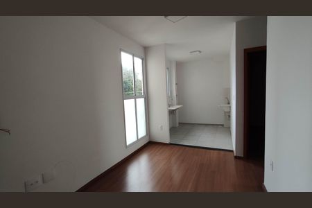 Sala de apartamento para alugar com 2 quartos, 48m² em Jardim America, Poá