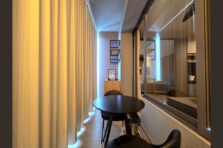 Studio para alugar com 30m², 1 quarto e 1 vagaVaranda