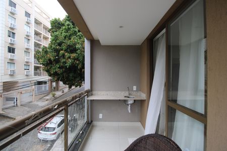 Sala - Varanda de apartamento à venda com 2 quartos, 72m² em Pechincha, Rio de Janeiro