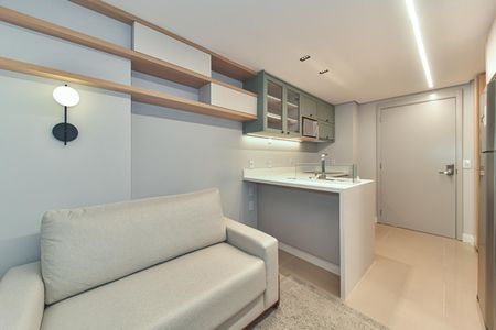 Apartamento para alugar com 27m², 1 quarto e 1 vagaSala