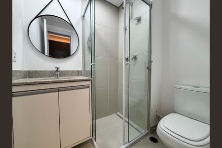Studio para alugar com 27m², 1 quarto e sem vagaBanheiro
