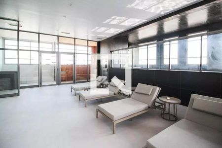 Studio para alugar com 27m², 1 quarto e sem vagaSauna