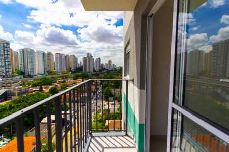 Varanda de apartamento para alugar com 1 quarto, 27m² em Campo Belo, São Paulo