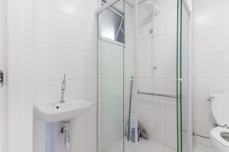 Studio à venda com 27m², 1 quarto e sem vaga Studio à venda com 27m², 1 quarto e sem vagaBanheiro