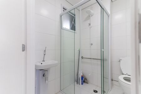 Studio à venda com 27m², 1 quarto e sem vaga Studio à venda com 27m², 1 quarto e sem vagaBanheiro