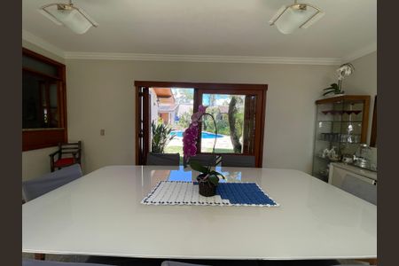 Casa de condomínio para alugar com 950m², 4 quartos e 6 vagasSala de Jantar