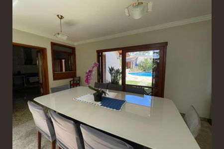 Sala de Jantar de casa de condomínio para alugar com 5 quartos, 950m² em Parque Dom Henrique, Cotia