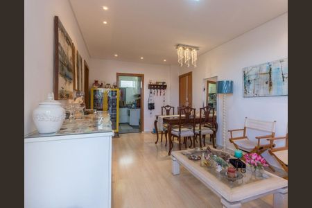 Sala  de apartamento à venda com 4 quartos, 120m² em Buritis, Belo Horizonte