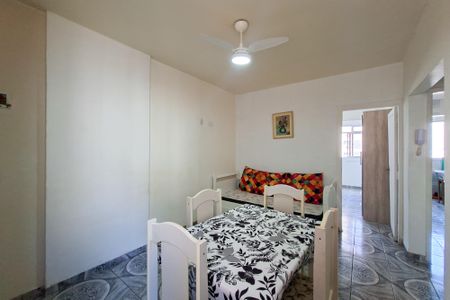 Sala de apartamento para alugar com 1 quarto, 40m² em Guilhermina, Praia Grande
